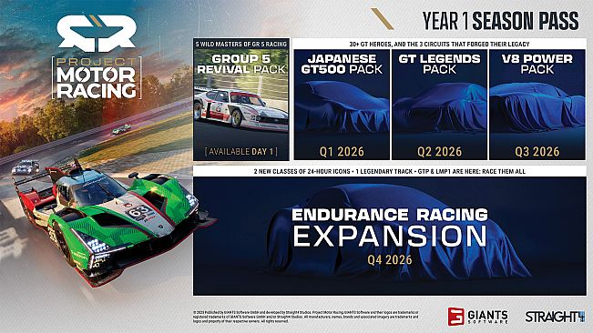 Project Motor Racing: Year 1 Season Pass