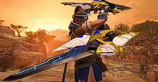 Monster Hunter Rise - "Lost Code: Rah" Hunter layered weapon (Dual Blades)