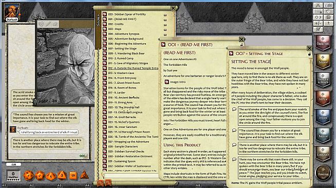 Fantasy Grounds - 3.5E/PFRPG 1 on 1 Adventure #3 The Forbidden Hills