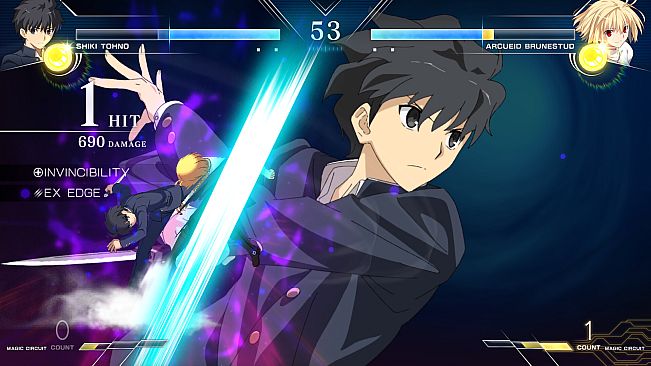 MELTY BLOOD: TYPE LUMINA - Shiki Tohno Round Announcements