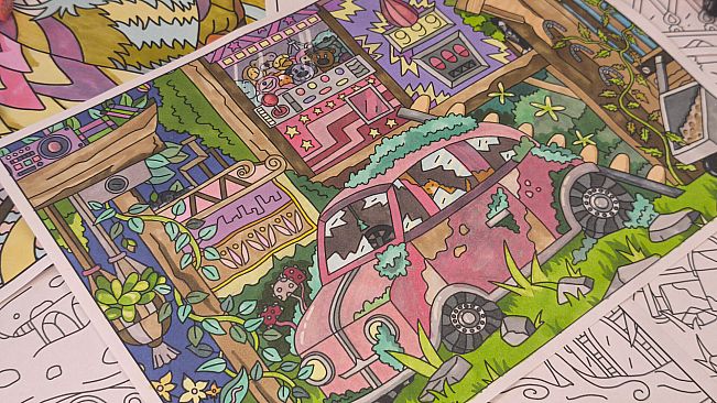 HIDDEN CATS 5: Magic Tree - Coloring Book