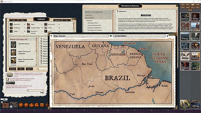 Fantasy Grounds - Rippers Resurrected Expedition: Amazon (SWADE)