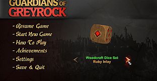 Guardians of Greyrock - Dice Pack: Woodcraft Set