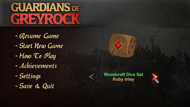 Guardians of Greyrock - Dice Pack: Woodcraft Set