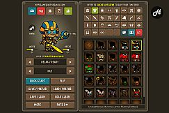 Fantasy Heroes: Character Editor & Sprite Sheet Maker