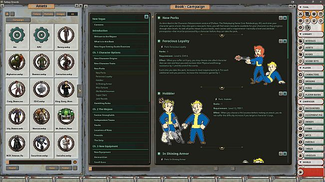 Fantasy Grounds - Fallout: The Roleplaying Game - New Vegas Setting Guide