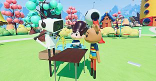 Morgan lives in a Rocket House in VR