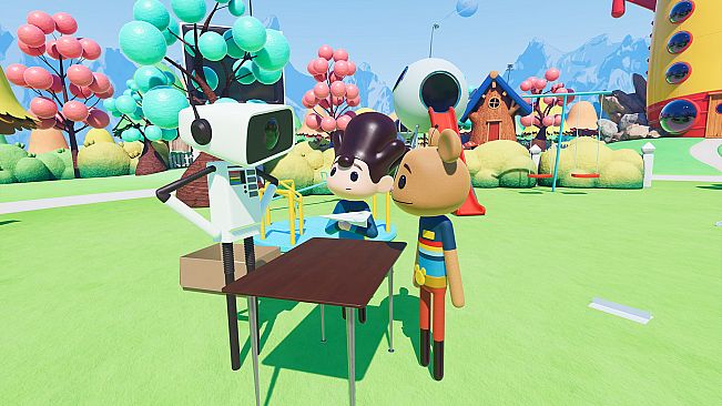 Morgan lives in a Rocket House in VR