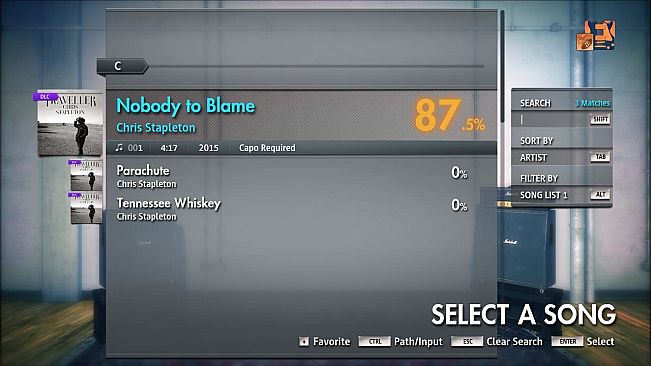 Rocksmith 2014 Edition – Remastered – Chris Stapleton - “Nobody to Blame”