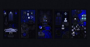 RPG Maker MV - Gothic Blue Halloween Party