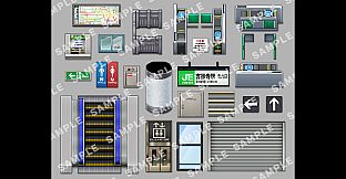 RPG Maker MV - SERIALGAMES LivingGoodCity TILESET LocalStation SET