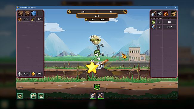 Clicker Clicker Treasure Picker