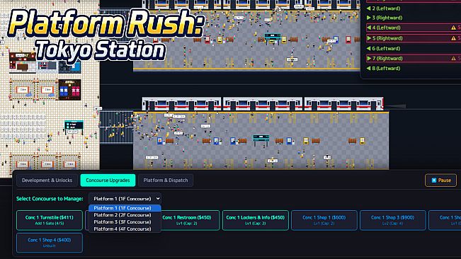 Platform Rush: Tokyo Station