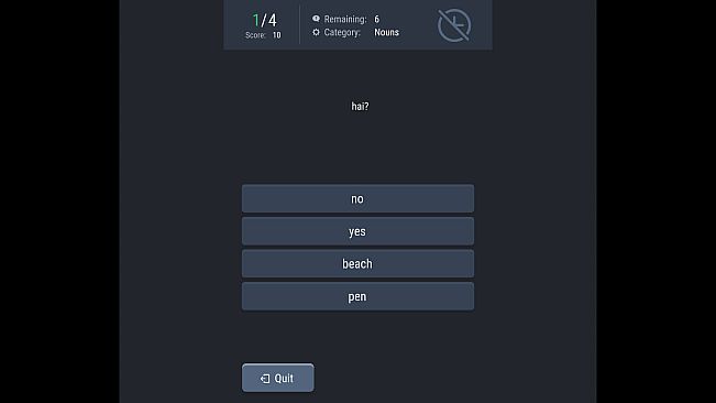 Japanese - Quiz Time