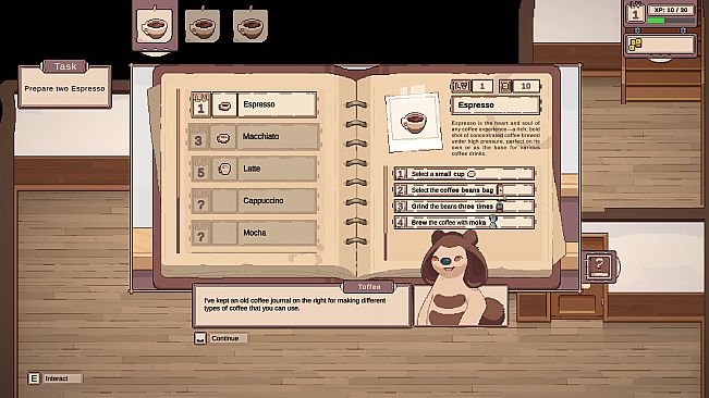 Tailside: Cozy Cafe Sim