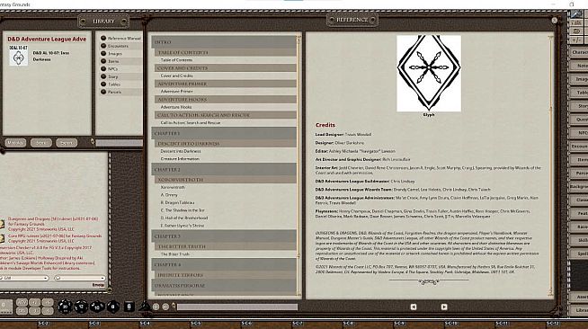 Fantasy Grounds - D&D Adventurers League 10-07 Into Darkness