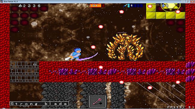 Blue fencer Resurrection