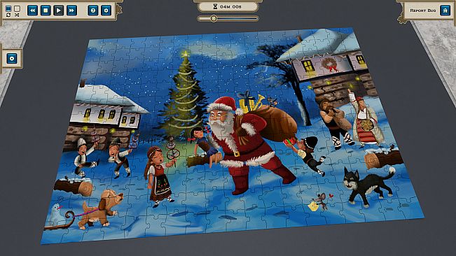 Masters of Puzzle - Christmas Edition: A Visitor in the Village Square