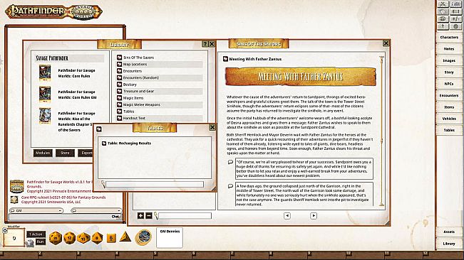 Fantasy Grounds - Pathfinder(R) for Savage Worlds: Rise of the Runelords! Book 5 - Sins of the Saviors
