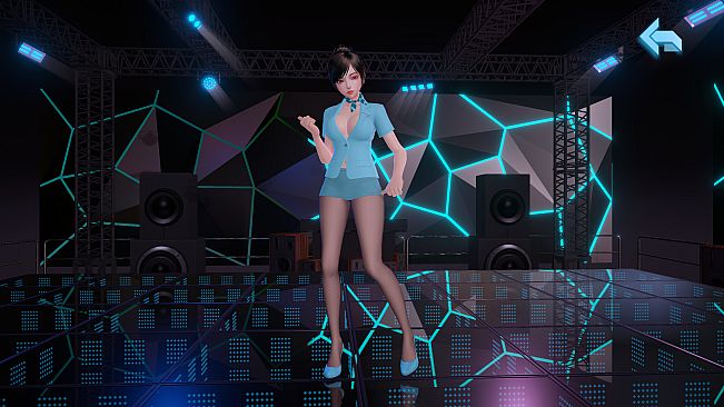 Angel Legion-DLC Elegant Stewardess (Cyan)