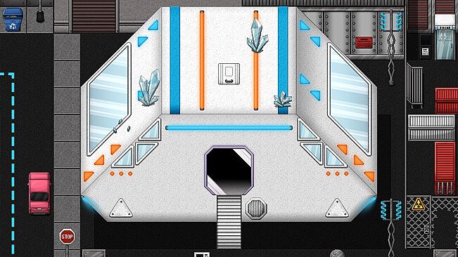 RPG Maker MV - Sci-Fi and Modern Tileset - Exterior