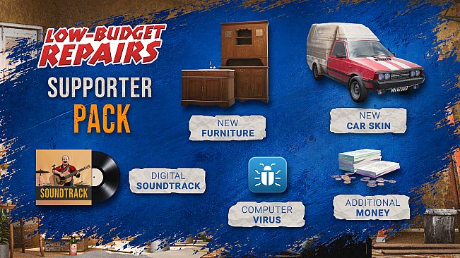 Low-Budget Repairs: Supporter Pack