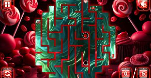 Sweetie Candy Maze: Red Cherry