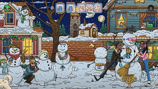 Hidden Cats in Christmas