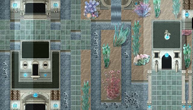 RPG Maker MV - KR Mermaid City Tileset