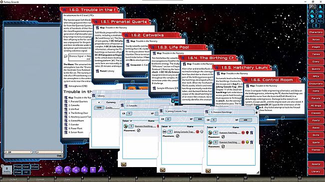 Fantasy Grounds - Star System Set: Querritix (FULL SET)