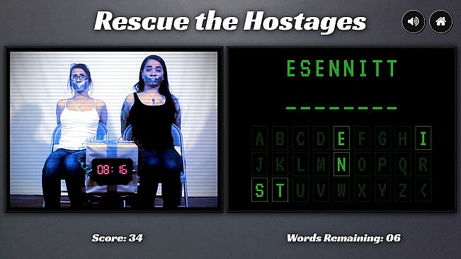 Rescue the Hostages: Cryptic Countdown