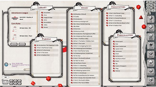 Fantasy Grounds - Dungeons & Dragons: Shackles of Blood