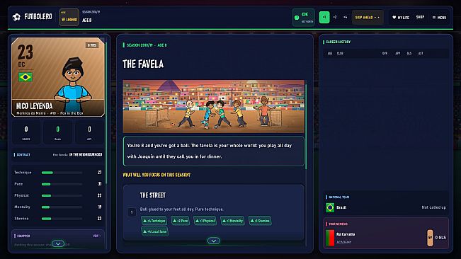 Futbolero: Football Career Simulator