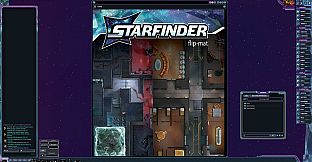 Fantasy Grounds - Starfinder 2 RPG - Flip-Mat: Space Station