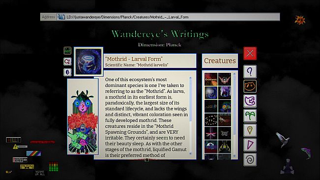 Fourmiworld: Wandereye's Writings