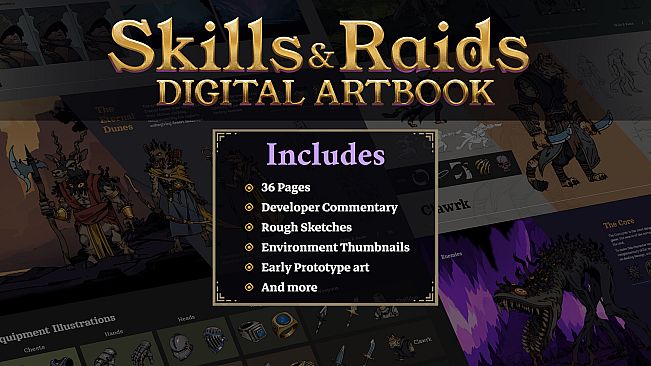 Skills & Raids - Official Artbook