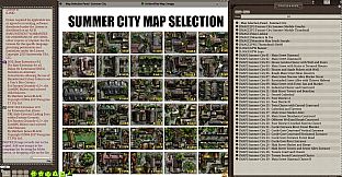 Fantasy Grounds - Meanders Map Pack Summer City (Map Pack)