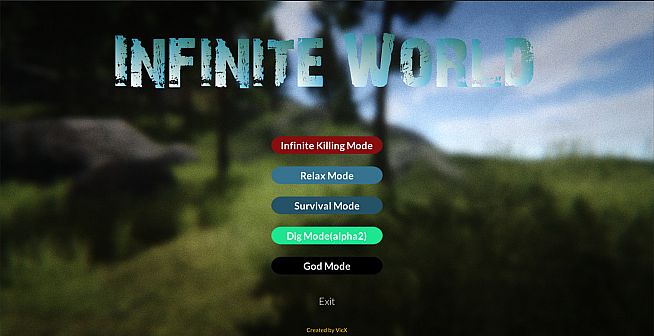 Infinite World: Randomize everything