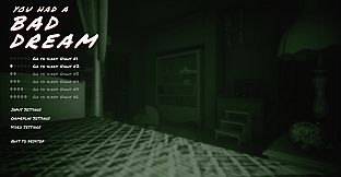 You had a bad dream