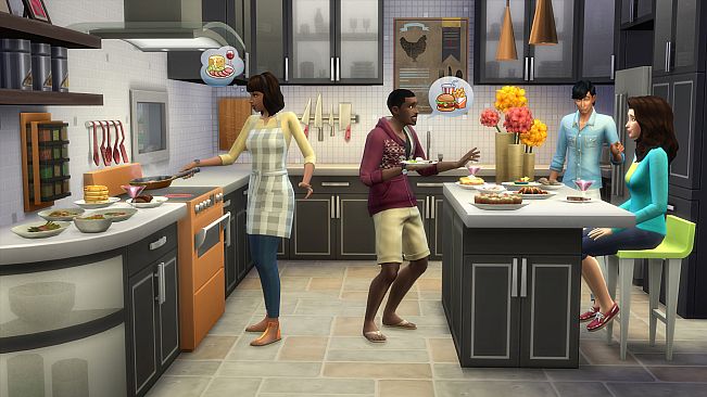 The Sims 4 Cool Kitchen Stuff