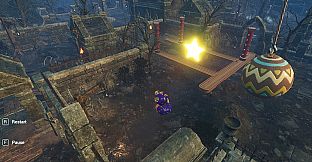 Worm in horror place