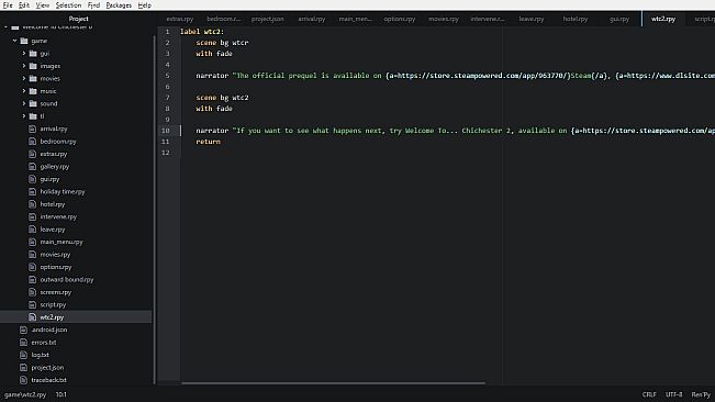 Welcome To... Chichester 0 - Preview : The Project