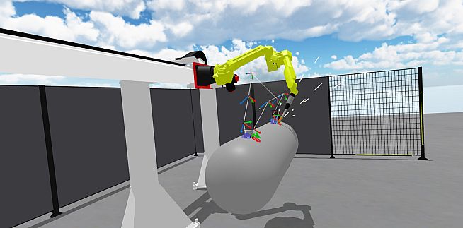 VR Robotics Simulator