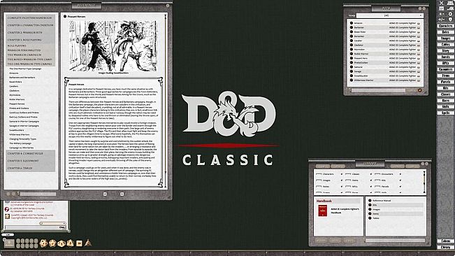 Fantasy Grounds - D&D Classics: Complete Fighter's Handbook