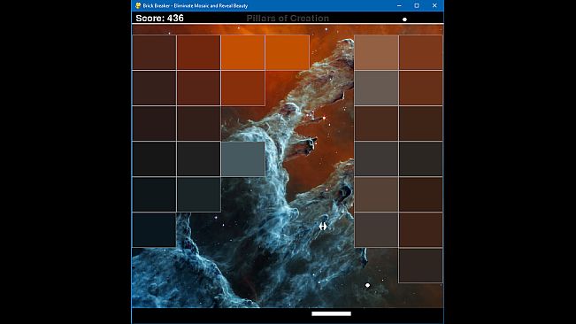 Brick Breaker: Eliminate Mosaic and Reveal Beauty 打砖块: 消除马赛克 揭开真面目