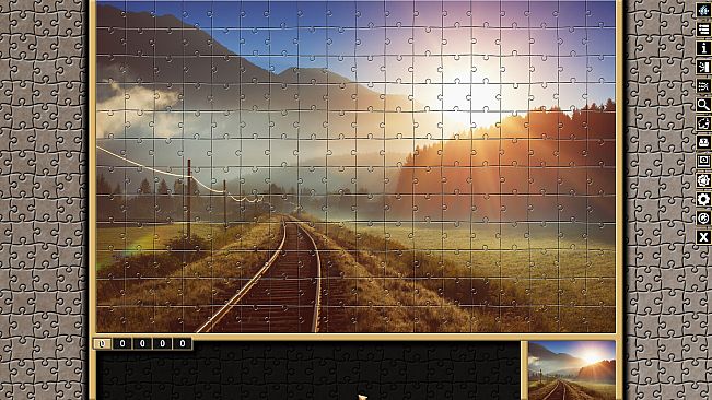 Pixel Puzzles Traditional Jigsaws Pack: Locomotive