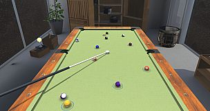 Pocketing the ball-Billiards Simulator - 8 ball- 3D pool