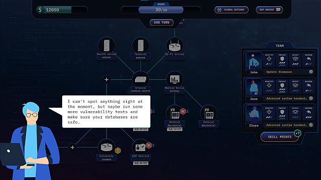 RxB - Cyber security management game