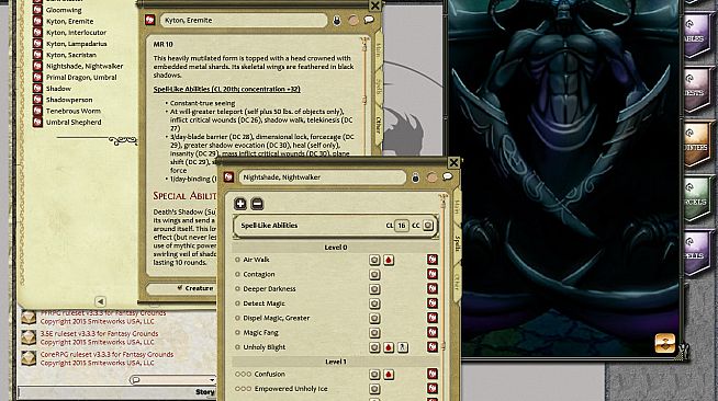 Fantasy Grounds - Mythic Monsters #32: Shadow (PFRPG)