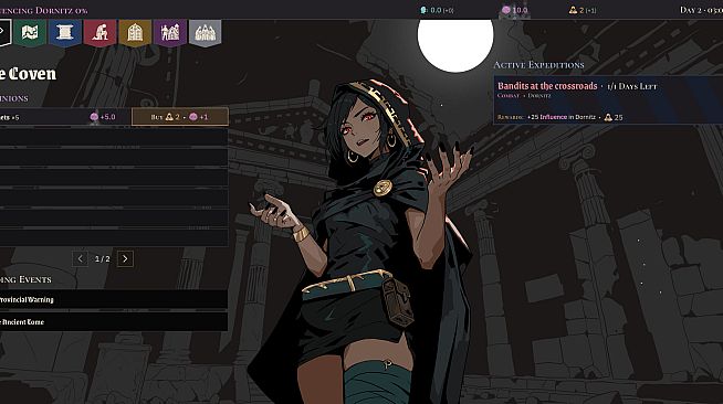 Awaken, Empress of the Night